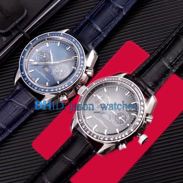 sports mens watches mechanical automatic movement watch blue dial moon phase montre de luxe black leather strap wristwatches reloj de lujo, Slivery;brown
sports mens watches mechanical automatic movement watch blue dial moon phase montre de luxe black leather strap wristwatches reloj de lujo, Slivery;brown