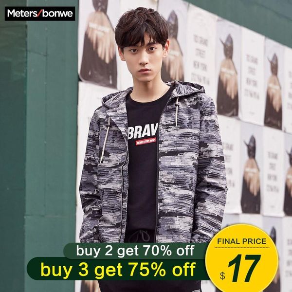 men's jackets metersbonwe 2021 casual hooded male fashion sports jacket baseball handsome men camouflage, Black;brown
men's jackets metersbonwe 2021 casual hooded male fashion sports jacket baseball handsome men camouflage, Black;brown