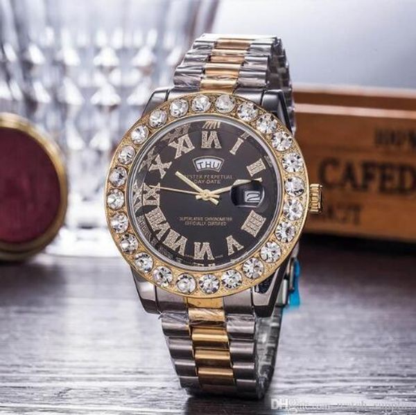 2018 relogio luxury мужские марка мужские часы большие бриллианты day-date марка нержавеющая сталь вечный президент diamond наручные часы wa, Slivery;brown
2018 relogio luxury мужские марка мужские часы большие бриллианты day-date марка нержавеющая сталь вечный президент diamond наручные часы wa, Slivery;brown