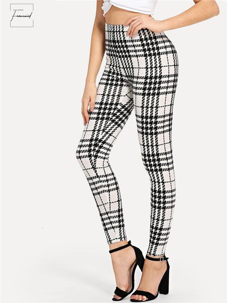 black and white leggings women office lady highstreet plaid skinny high waist casual summer elegant leggings trousers
black and white leggings women office lady highstreet plaid skinny high waist casual summer elegant leggings trousers
