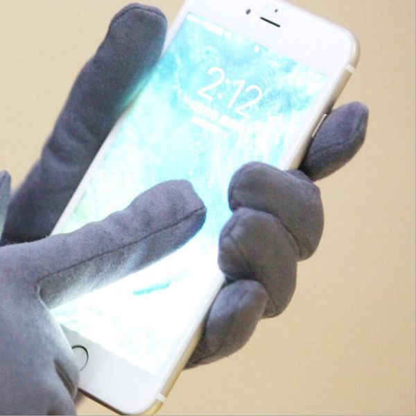 solid color five-finger ladies gloves suede warm and velvet touch screen winter outdoor cycling essential gloves cute and simple, Blue;gray
solid color five-finger ladies gloves suede warm and velvet touch screen winter outdoor cycling essential gloves cute and simple, Blue;gray