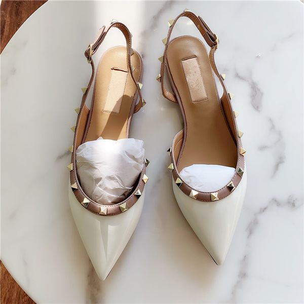 casual designer fashion women pumps white patent leather studded spikes rivets point toe flats shoes bride wedding shoes brand new, Black
casual designer fashion women pumps white patent leather studded spikes rivets point toe flats shoes bride wedding shoes brand new, Black