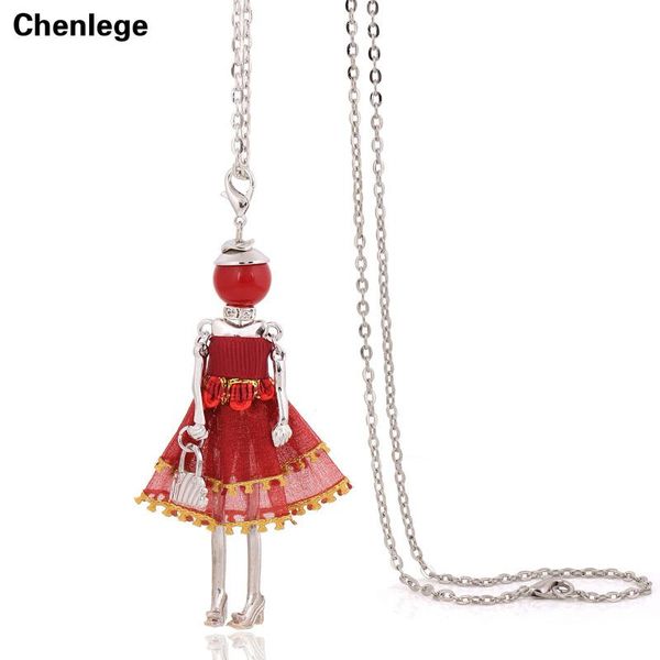 new 2018 fashion women jewelry doll necklace charms choker red long necklace with big pendant sweater chain wholesale, Silver
new 2018 fashion women jewelry doll necklace charms choker red long necklace with big pendant sweater chain wholesale, Silver