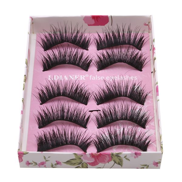 5 pairs thick fake eyelashes natural false eyelashes volume lashes artificial extensions false lashes makeup
5 pairs thick fake eyelashes natural false eyelashes volume lashes artificial extensions false lashes makeup