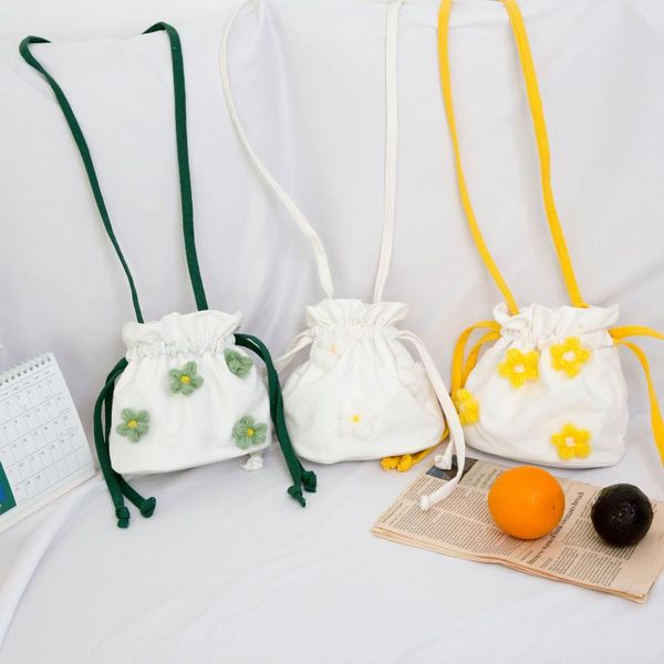 seven small daisy canvas bags with drawstring drawstring cute flower japanese simple shoulder bag adjustable crossbody bag
seven small daisy canvas bags with drawstring drawstring cute flower japanese simple shoulder bag adjustable crossbody bag