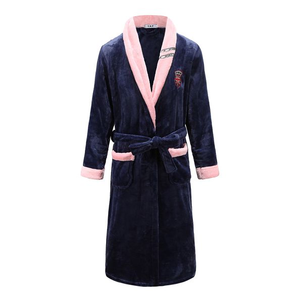 winter new thicken robe men warm long kimono bathrobe gown casual softy sleepwear padded flannel nightgown with belt sleep dress, Black;brown
winter new thicken robe men warm long kimono bathrobe gown casual softy sleepwear padded flannel nightgown with belt sleep dress, Black;brown