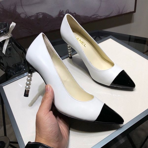 2020 spring and summer women's high-heeled fashion wild work shoes shallow mouth casual retro shoes with pointed heels03, Black
2020 spring and summer women's high-heeled fashion wild work shoes shallow mouth casual retro shoes with pointed heels03, Black