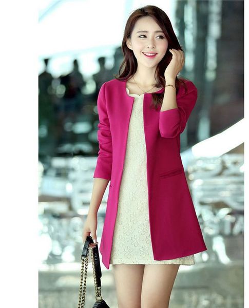 2017 spring women's blazers o-neck pockets solid fashion slim long cardigans overcoat ,color :black , rosy red, blue, beige, White;black
2017 spring women's blazers o-neck pockets solid fashion slim long cardigans overcoat ,color :black , rosy red, blue, beige, White;black