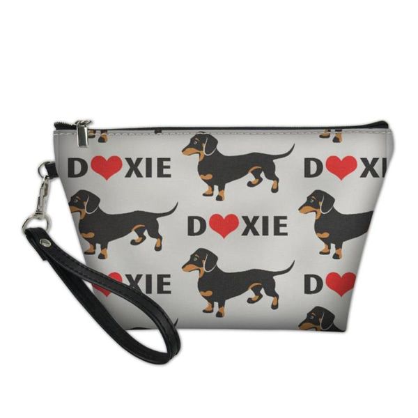 makeup bags for women dachshund dog print zip leather cosmetic bag case femme beauty pouch travel organizer make up case pouch
makeup bags for women dachshund dog print zip leather cosmetic bag case femme beauty pouch travel organizer make up case pouch