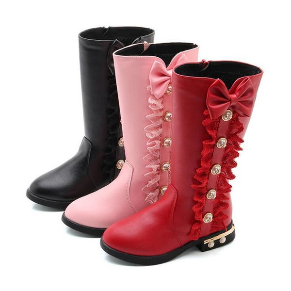 autumn winter new children boots girls pu leather boots fashion martin boots high children princess girls shoes, Black;grey
autumn winter new children boots girls pu leather boots fashion martin boots high children princess girls shoes, Black;grey