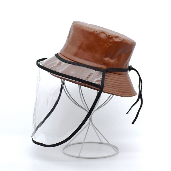 new summer anti-fog hats men women dust protection pu leather bucket hat outdoor travel panama fisherman caps m022
new summer anti-fog hats men women dust protection pu leather bucket hat outdoor travel panama fisherman caps m022