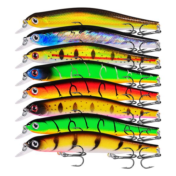 new flash minnow jerkbaits realistic diving action 8colors 17.5g 12.5cm artificial lifelike color darting laser bait with 3 hooks
new flash minnow jerkbaits realistic diving action 8colors 17.5g 12.5cm artificial lifelike color darting laser bait with 3 hooks