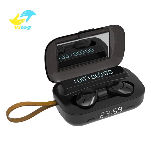 vitog tws m13 bluetooth 5.0 earphone stereo wireless headphones sports waterproof wireless earphones touch earbuds with flashlight clock
vitog tws m13 bluetooth 5.0 earphone stereo wireless headphones sports waterproof wireless earphones touch earbuds with flashlight clock