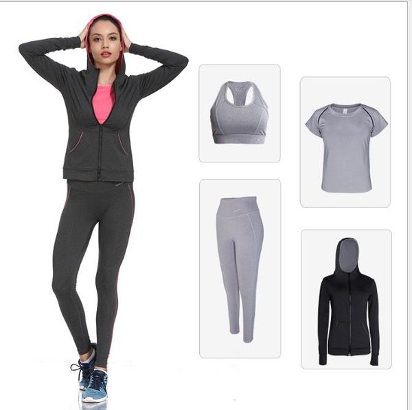 new yoga suit sports suit women's professional gymnasium fast-drying clothes morning and night running clothes tight in autumn and wint, White;black
new yoga suit sports suit women's professional gymnasium fast-drying clothes morning and night running clothes tight in autumn and wint, White;black
