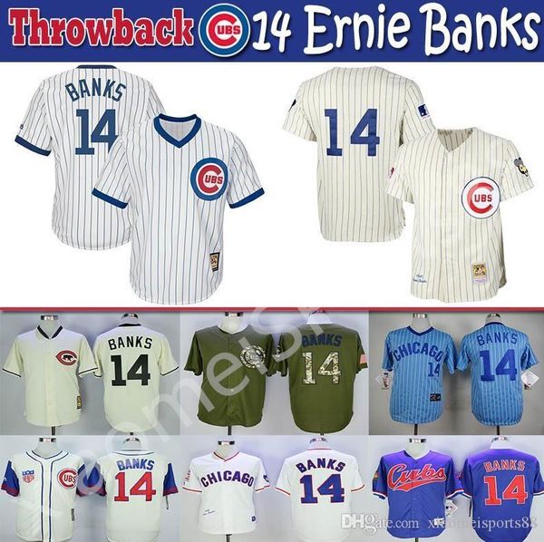 mens & womens & youth kids multi color knit jersey 14 ernie banks throwback players baseball jerseys, Blue;black
mens & womens & youth kids multi color knit jersey 14 ernie banks throwback players baseball jerseys, Blue;black