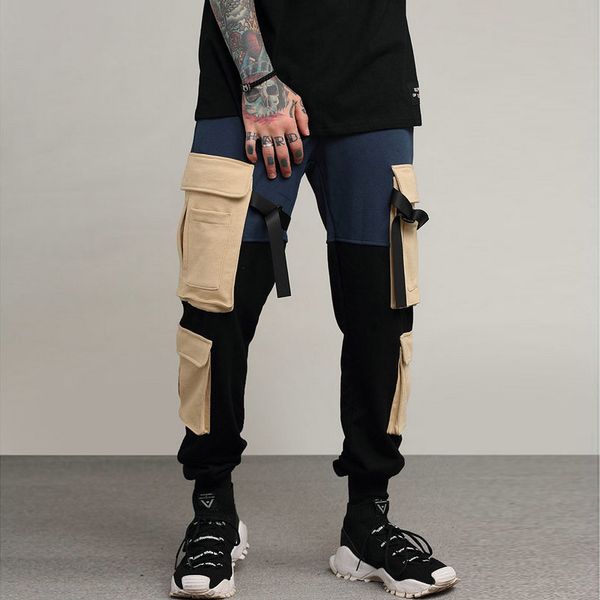 streetwear sweatpants joggers men cotton casual hip hop man harem pants multi-pockets camouflage ribbons mens joggers pants, Black
streetwear sweatpants joggers men cotton casual hip hop man harem pants multi-pockets camouflage ribbons mens joggers pants, Black