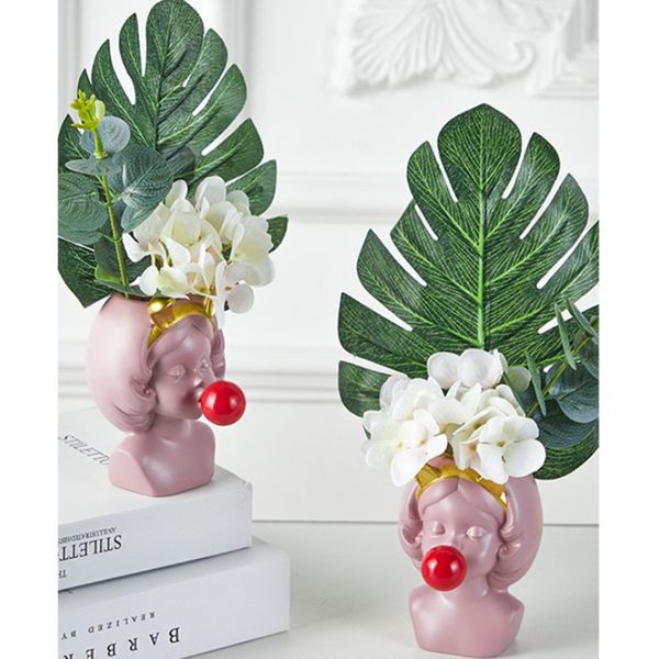 4 pack lovely vinyl girl blowing bubbles mini succulent cactus plant pot for home office desk decorations - pink
4 pack lovely vinyl girl blowing bubbles mini succulent cactus plant pot for home office desk decorations - pink