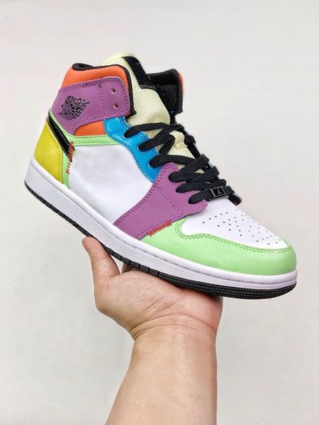 1 mid lightbulb basketball shoes colorful mosaics mens homage designer sneakers trainers cw1140-100
1 mid lightbulb basketball shoes colorful mosaics mens homage designer sneakers trainers cw1140-100