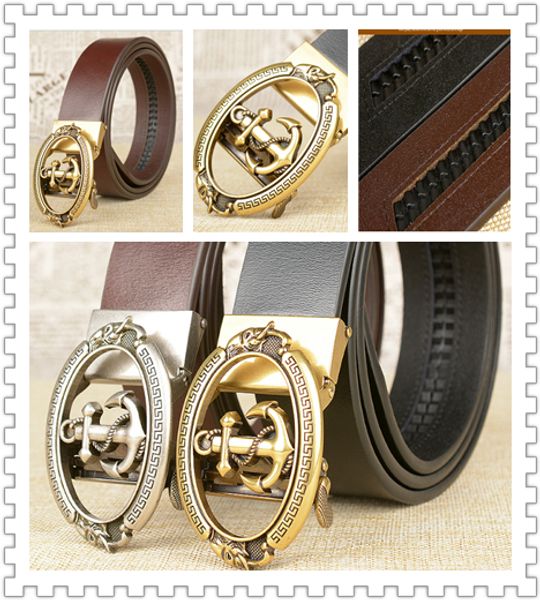 high-end designer belt fashion leather leisure men and women belt(anchor, Black;brown
high-end designer belt fashion leather leisure men and women belt(anchor, Black;brown