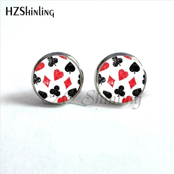 new arrival blackjack card icon earrings handmade glass dome poker card icon pattern stud earrings wholesale hz4 ed-0029, Golden;silver
new arrival blackjack card icon earrings handmade glass dome poker card icon pattern stud earrings wholesale hz4 ed-0029, Golden;silver