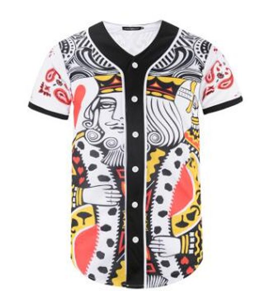 новая 3d цифровая печать с коротким рукавом бейсбол равномерное фантазии европейский и американский стиль кардиган бейсбол рубашки, White;black
новая 3d цифровая печать с коротким рукавом бейсбол равномерное фантазии европейский и американский стиль кардиган бейсбол рубашки, White;black