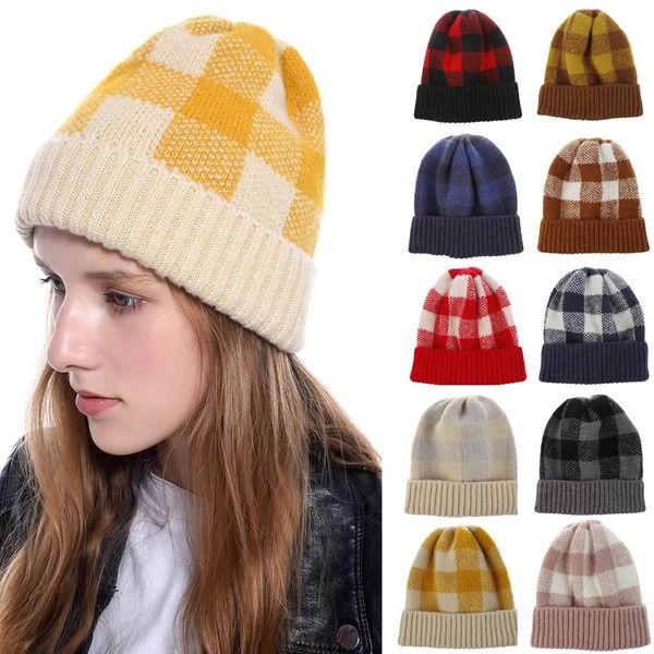 classic grid new women hat girls sports keep warm fashion winter knitted hat wool hemming ski gorros mujer invierno sombrero mujer jj20008, Blue;gray
classic grid new women hat girls sports keep warm fashion winter knitted hat wool hemming ski gorros mujer invierno sombrero mujer jj20008, Blue;gray