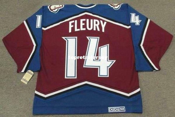 wholesale mens theoren fleury colorado avalanche 1999 ccm vintage retro hockey jersey, Black;red 
wholesale mens theoren fleury colorado avalanche 1999 ccm vintage retro hockey jersey, Black;red