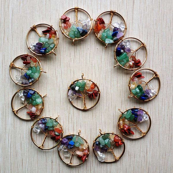 wholesale 12pcs/lot mixed natural stone tree of life handmade gold color wire wrapped pendants 30mm for jewelry marking free, Silver
wholesale 12pcs/lot mixed natural stone tree of life handmade gold color wire wrapped pendants 30mm for jewelry marking free, Silver