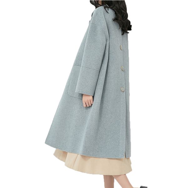 woolen coat female jacket korean vintage autumn winter jacket women cashmere pink thin long coats casaco feminino zt1612, Black
woolen coat female jacket korean vintage autumn winter jacket women cashmere pink thin long coats casaco feminino zt1612, Black