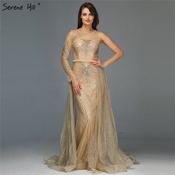 party dresses dubai gold one shoulder evening 2021 mermaid luxury glitter formal dress design serene hill la70044, White;black
party dresses dubai gold one shoulder evening 2021 mermaid luxury glitter formal dress design serene hill la70044, White;black