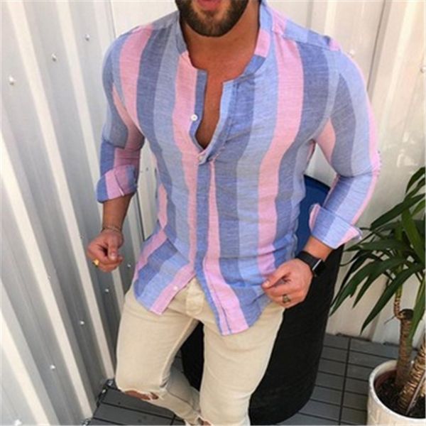 men's shirts luxury long sleeve slim fit dress shirt work leisure stripe casual, White;black
men's shirts luxury long sleeve slim fit dress shirt work leisure stripe casual, White;black