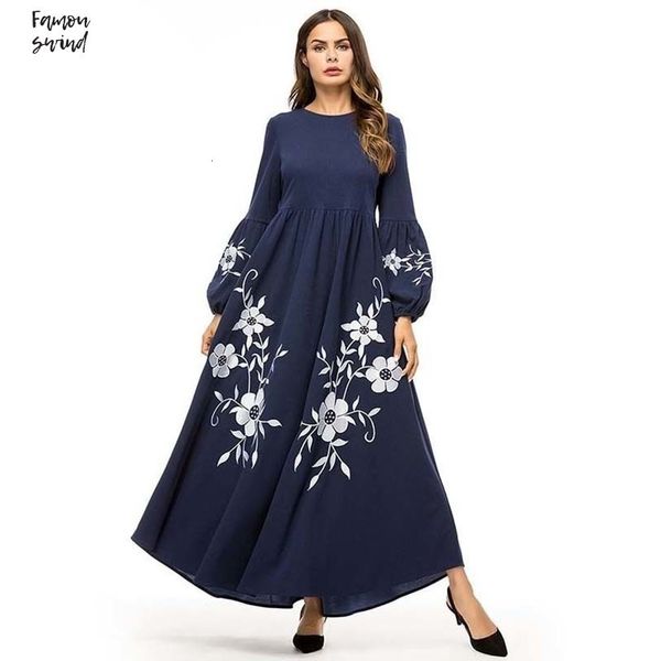 elegant vintage embroidery long dress women high waist swing a line dresses maxi bishop sleeve autumn fall, Black;gray
elegant vintage embroidery long dress women high waist swing a line dresses maxi bishop sleeve autumn fall, Black;gray