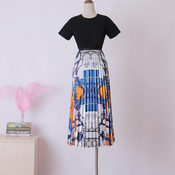 skirts women vintage casual pleated zipper high waist skirt a-line printing midi elascity party, Black
skirts women vintage casual pleated zipper high waist skirt a-line printing midi elascity party, Black