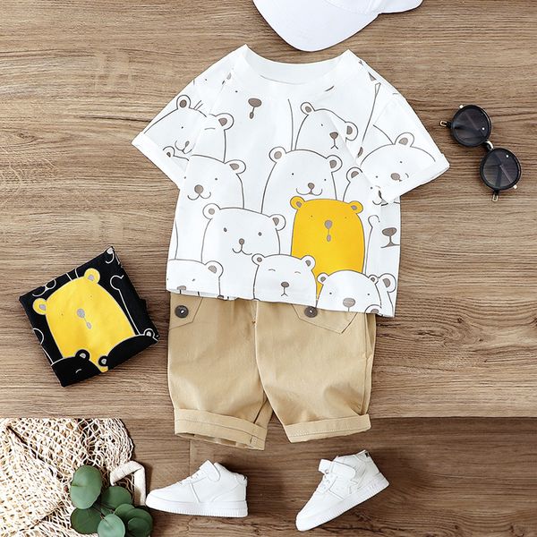 children summer baby boys girls clothes cartoon t shirts shorts 2pcs/sets infant kids fashion toddler casual clothing tracksuits, White
children summer baby boys girls clothes cartoon t shirts shorts 2pcs/sets infant kids fashion toddler casual clothing tracksuits, White