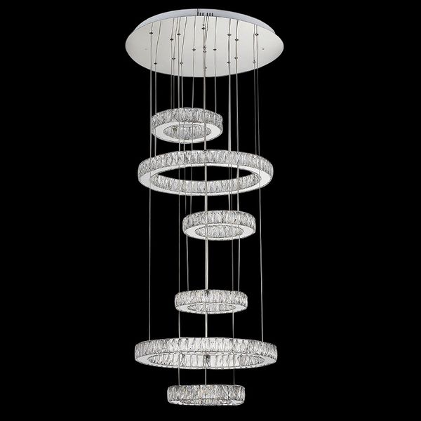 luxury modern led crystal chandeliers long indoor staircase crystal lighting 6 rings round ceiling light fixtures
luxury modern led crystal chandeliers long indoor staircase crystal lighting 6 rings round ceiling light fixtures