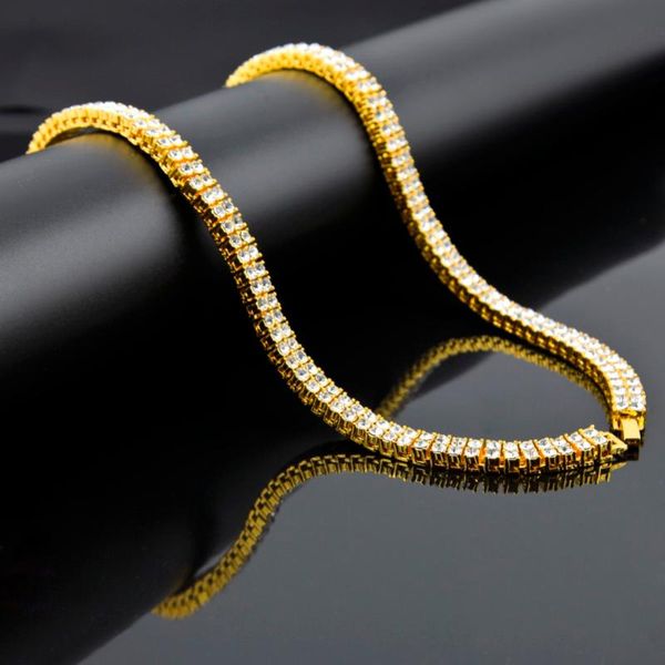 hip hop iced out 2 row pharaoh crystal bling bling cuban necklace chain gold color big statement necklaces for men dropshipping, Silver
hip hop iced out 2 row pharaoh crystal bling bling cuban necklace chain gold color big statement necklaces for men dropshipping, Silver
