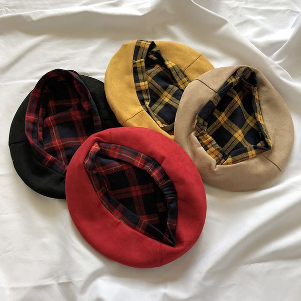 2019 новый 4colors замша берет hat женщины suede берет французский художник подогреть beanie hat winter lattice строчка двустороннее, Blue;gray
2019 новый 4colors замша берет hat женщины suede берет французский художник подогреть beanie hat winter lattice строчка двустороннее, Blue;gray