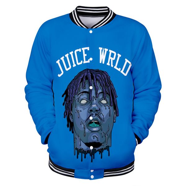 new juice wrld mens jacket fashion hiphop rapper 3d printed casual coats stand collar baseball jacket, Black;brown
new juice wrld mens jacket fashion hiphop rapper 3d printed casual coats stand collar baseball jacket, Black;brown