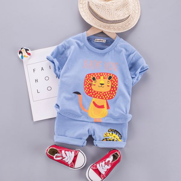 toddler kids baby boy girls sets short sleeve cartoon lion cotton t-shirts+short pants summer children clothes set, White
toddler kids baby boy girls sets short sleeve cartoon lion cotton t-shirts+short pants summer children clothes set, White