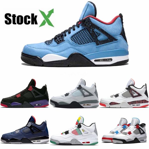 4s new bred black cat neon white cement basketball shoes men 4 travis scotts toro bravo fire red cool grey sneakers with box #30
4s new bred black cat neon white cement basketball shoes men 4 travis scotts toro bravo fire red cool grey sneakers with box #30