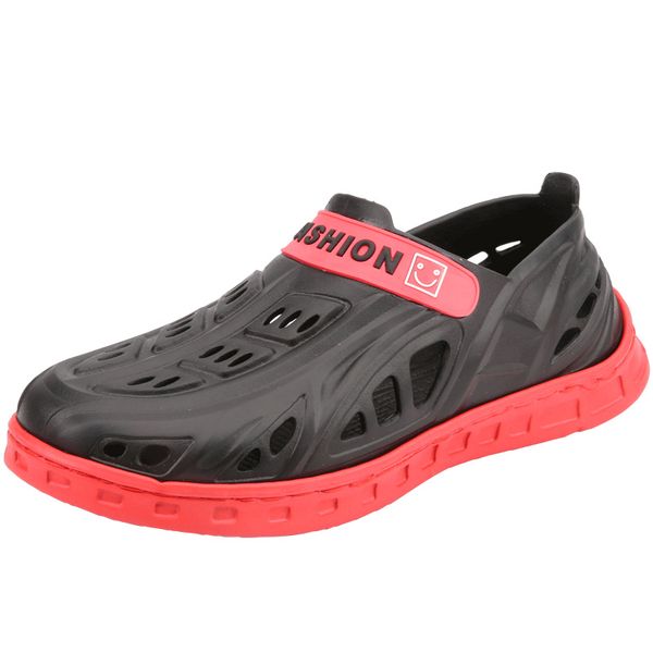 new sandals men shoes with platform garden clogs for summer hollow slip-on sandals anti-skid soft light design beach bathroom, Black
new sandals men shoes with platform garden clogs for summer hollow slip-on sandals anti-skid soft light design beach bathroom, Black