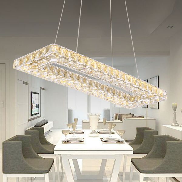 crystal pendant light dimmable rectangle crystal chandelier lamps suspension crystal dining room lighting for living room
crystal pendant light dimmable rectangle crystal chandelier lamps suspension crystal dining room lighting for living room