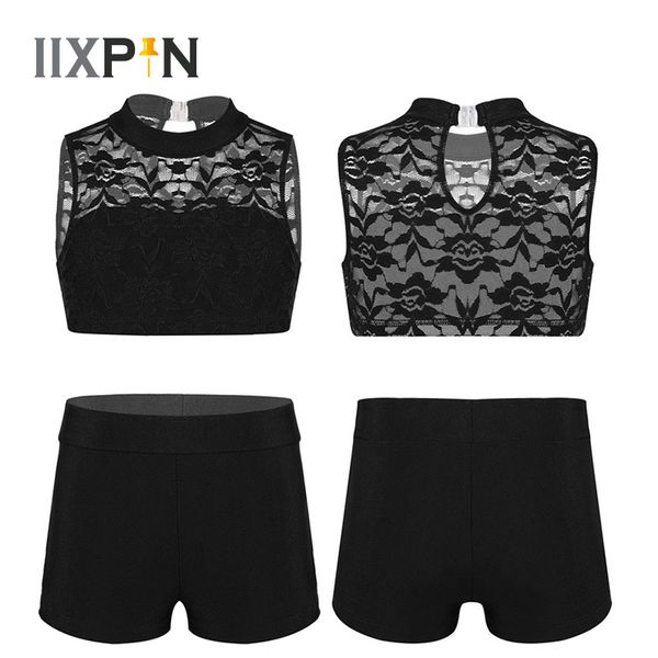 iixpin kids girls ballet clothes athletic outfit sleeveless floral lace tank with bottoms set for ballet dance gym workout, Black;red
iixpin kids girls ballet clothes athletic outfit sleeveless floral lace tank with bottoms set for ballet dance gym workout, Black;red