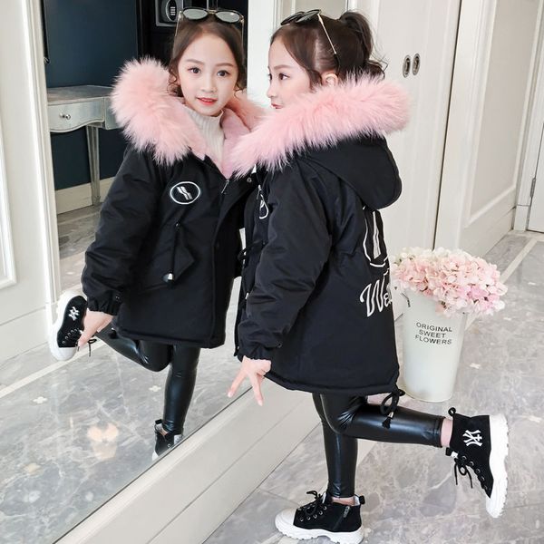 girl winter coat cotton jacket 2020 new fashion hooded big fur collar plus velvet warm padded jackets high quality, Blue;gray
girl winter coat cotton jacket 2020 new fashion hooded big fur collar plus velvet warm padded jackets high quality, Blue;gray