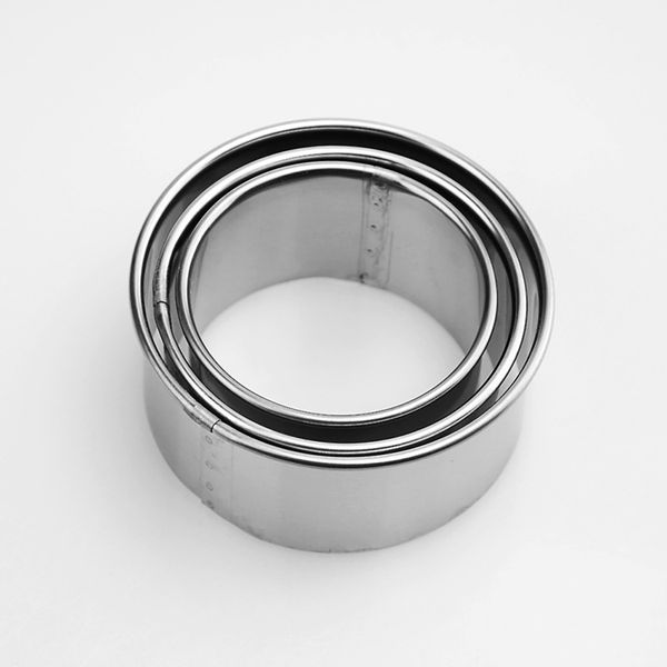 3pcs/set stainless steel dumpling wrappers maker diameter 6/7/8cm egg mold dough cutter round shape cake mould tools sui0175
3pcs/set stainless steel dumpling wrappers maker diameter 6/7/8cm egg mold dough cutter round shape cake mould tools sui0175