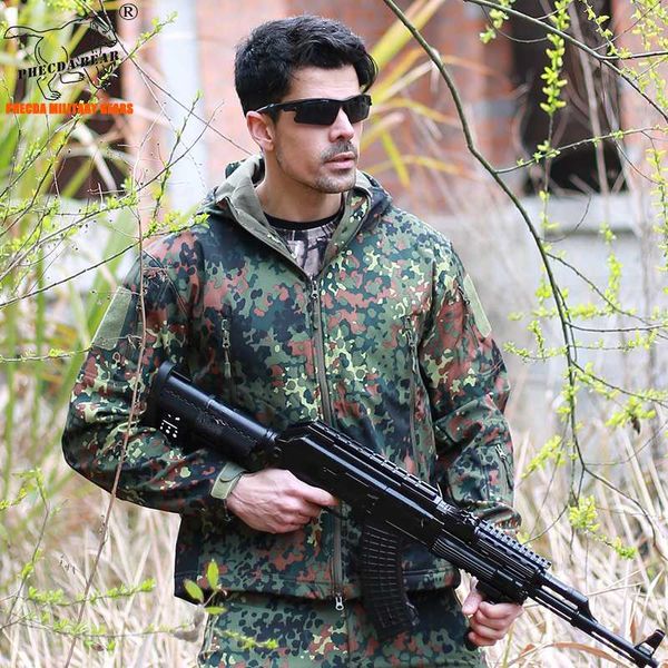 flecktarn camouflage tactical combat coat wind-proof outdoor hunting cloth army winter jacket water-repellent jacket paintball, Camo;black
flecktarn camouflage tactical combat coat wind-proof outdoor hunting cloth army winter jacket water-repellent jacket paintball, Camo;black