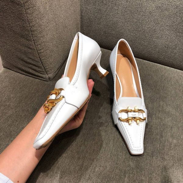 ladies shoes 2020 summer soft comfortable square toe kitten heels pumps metal buckle office women white dress shoes, Black
ladies shoes 2020 summer soft comfortable square toe kitten heels pumps metal buckle office women white dress shoes, Black