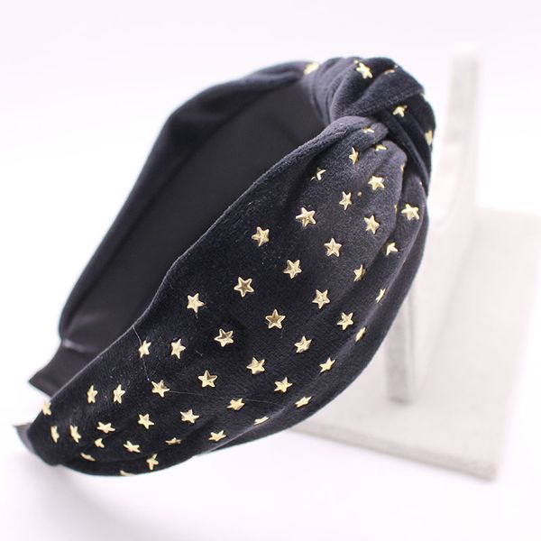 bohemian velvet center knot hairband with gold star stamping handmade headband hair accessories hair beauty tool
bohemian velvet center knot hairband with gold star stamping handmade headband hair accessories hair beauty tool