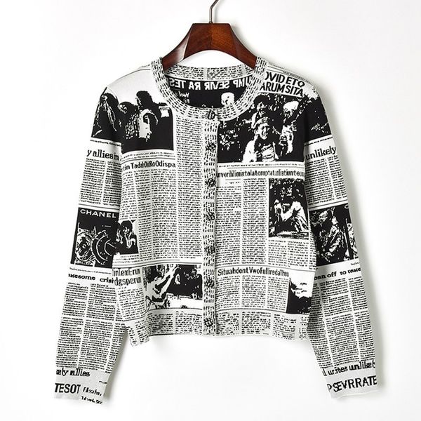 brand women sweaters 2019 new spring long sleeve o-neck designer luxury cotton fashion women cardigan size s-l, White;black
brand women sweaters 2019 new spring long sleeve o-neck designer luxury cotton fashion women cardigan size s-l, White;black