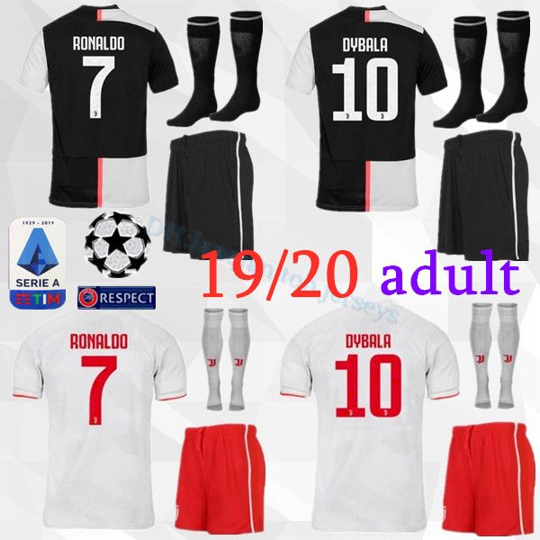 

Kit 2019 juventu ronaldo occer jer ey 19 20 mandzukic de ligt goalkeeper football hirt men youth et dybala juve cami eta de futbol, Black;yellow